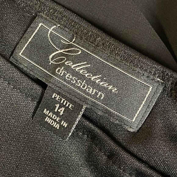 Dressbarn Little BLack Dress Plus Size 14 - Picture 7 of 9